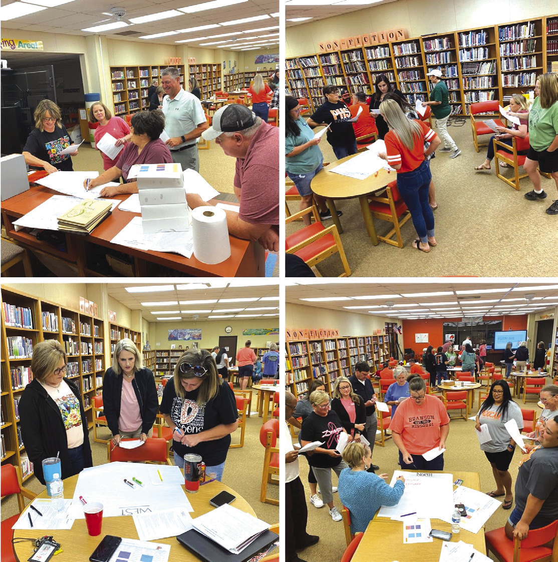 BACK TO SCHOOL Paducah teachers and staff came together this week for training. Students start classes next week. | COURTESY PHOTOS