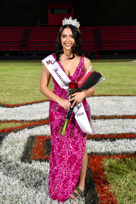 QUEEN Bailea Lawrence, a senior, was elected Motley County's Homecoming Queen last week. | MOTLEY ISD YEARBOOK PHOTO