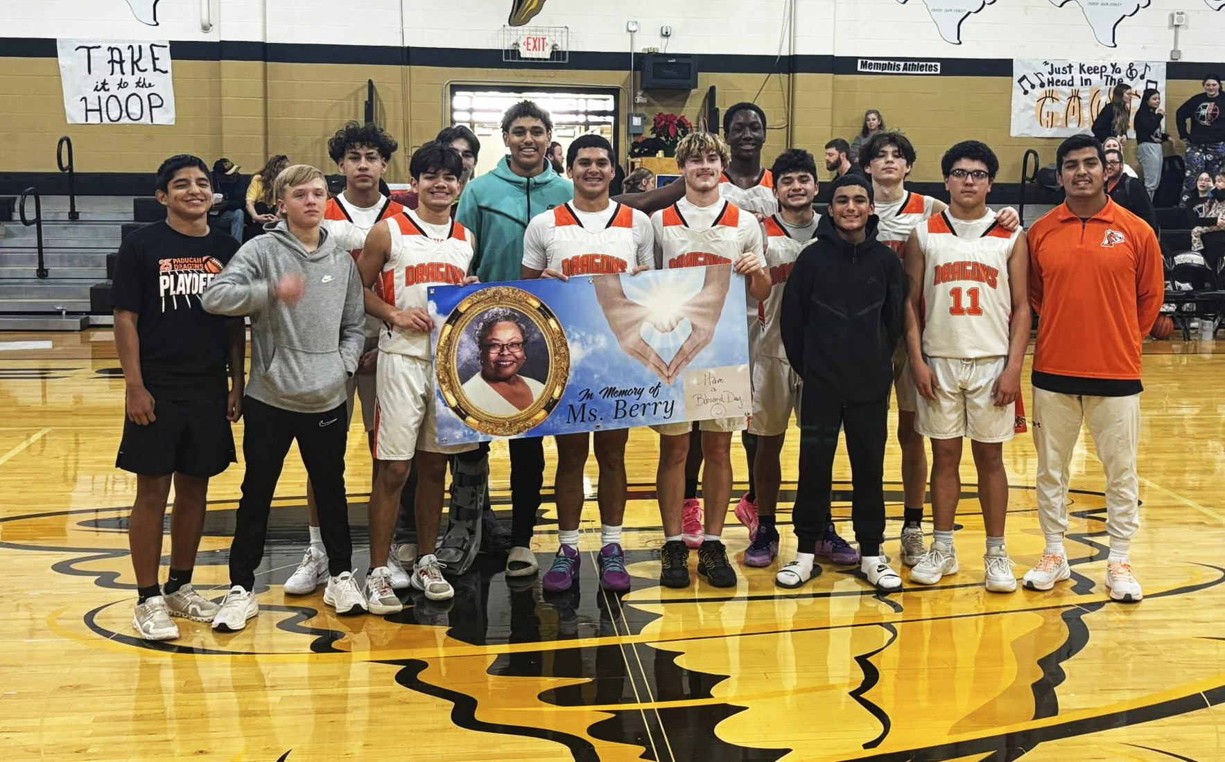 DRAGONS TAKE THIRD attheMemphistournament,going2-1overtheweekendandwinningbyone point 44-43 in the consolation game. The Dragons and Lady Dragons were to host Aspermont and Haskell at home onTuesday, Dec. 9 and end the week in more tournament play. | COURTESY PHOTO