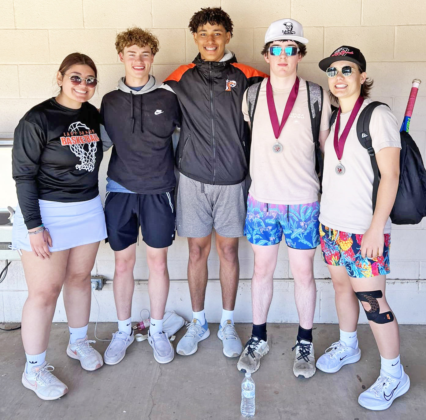 Paducah tennis has its first tournament in the books. Talon Blount and Logan LeCroy earned a silver medal in mixed doubles; Maverick Monroe was a silver medalist in the boys singles bracket; Darren Mackey placed fourth in the boys single bracket; and Maria Ramirez finished 1-2. | COURTESY PHOTO