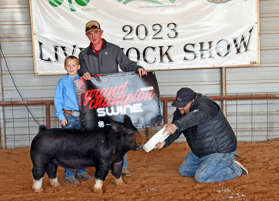 GRAND CHAMPION SWINE HAYGEN