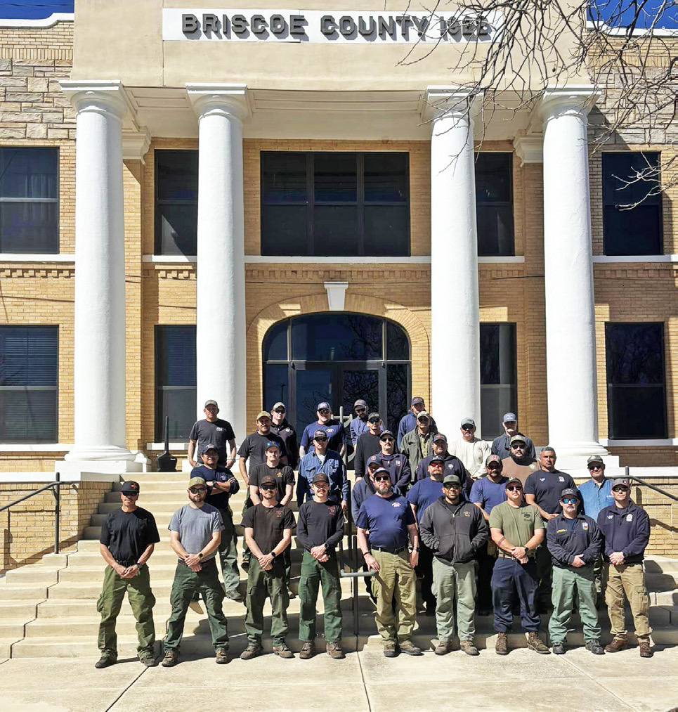 Due to the weather forecast, the USDA Forest Service last week was staging equipment and personnel in Silverton. The Silverton Volunteer Fire Department has opened up their station for them. | SILVERTON VFD PHOTOS