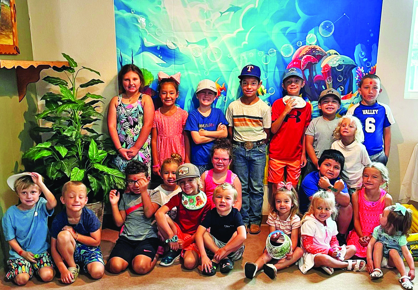 DIVE INTO READING TheTurkey Library’s Summer Reading Program, Dive Into Reading, finished its last workshop last week, and attendees were rewarded with a pool party. | COURTESY PHOTO