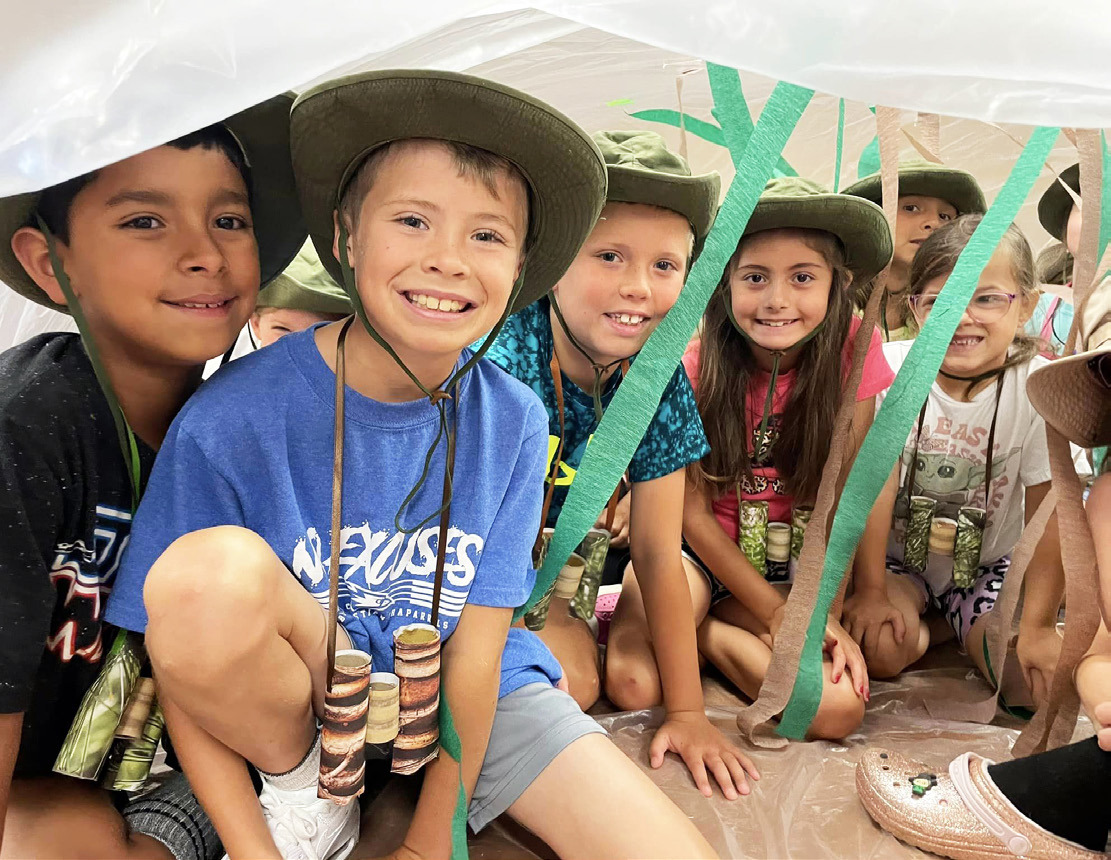 INTO THE JUNGLE Silverton youngsters went deep inside the jungle earlier this week at Silverton Library. All students kindergarten through 5th grade were welcomed each day this week from 10:30 to 11:30 a.m.. For every book read a ticket can be entered to win a prize to Wonderland Amusement Park, a Sod Poodles baseball game, or a $20 gift certificate to Night Owl Coffe &amp; Tea. | COURTESY PHOTO