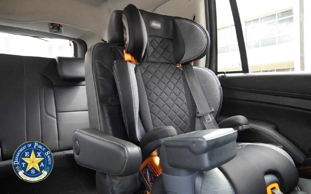 CHILD SAFETY This week is Child Passenger Safety Week, and Texas DPS reminds those travelling with small children about safety seat procedures. | DPS PHOTO