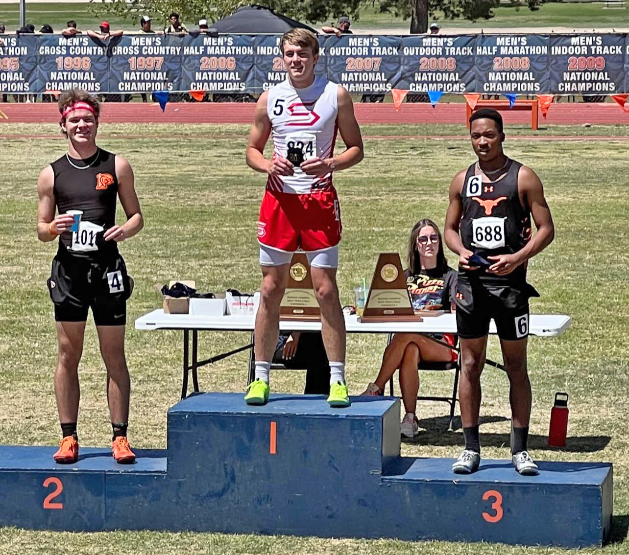 STATE QUALIFIER Paducah’s Cord Piper is State bound in the 110 hurdles with a time of 14.89. He will compete at State in Austin later this month. | COURTESY PHOTO
