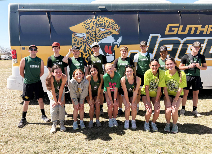 GUTHRIETRACK&amp;FIELD competitors headed to Haskell last week. | COURTESY PHOTO