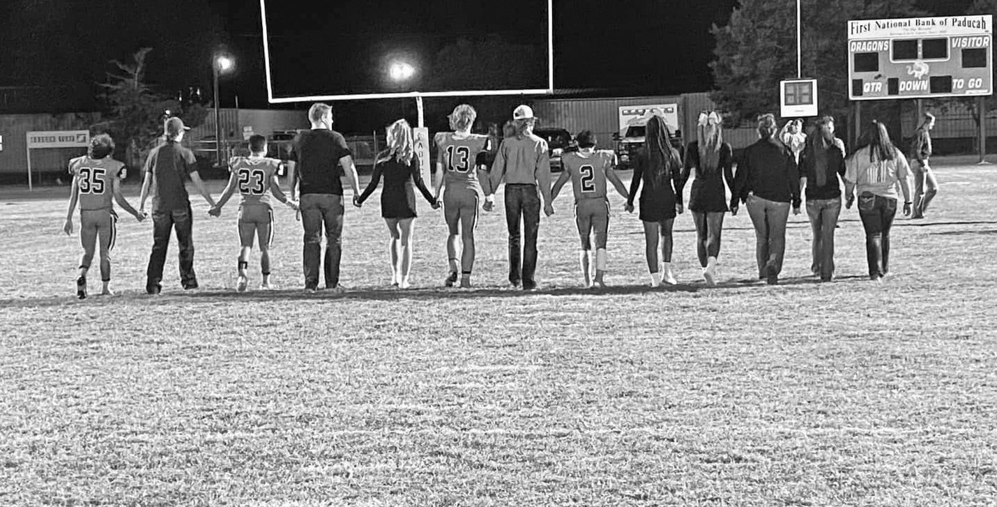 SENIOR NIGHT Friday night was senior night in Paducah, and it was last home game for PHS seniors. | COURTESY PHOTO