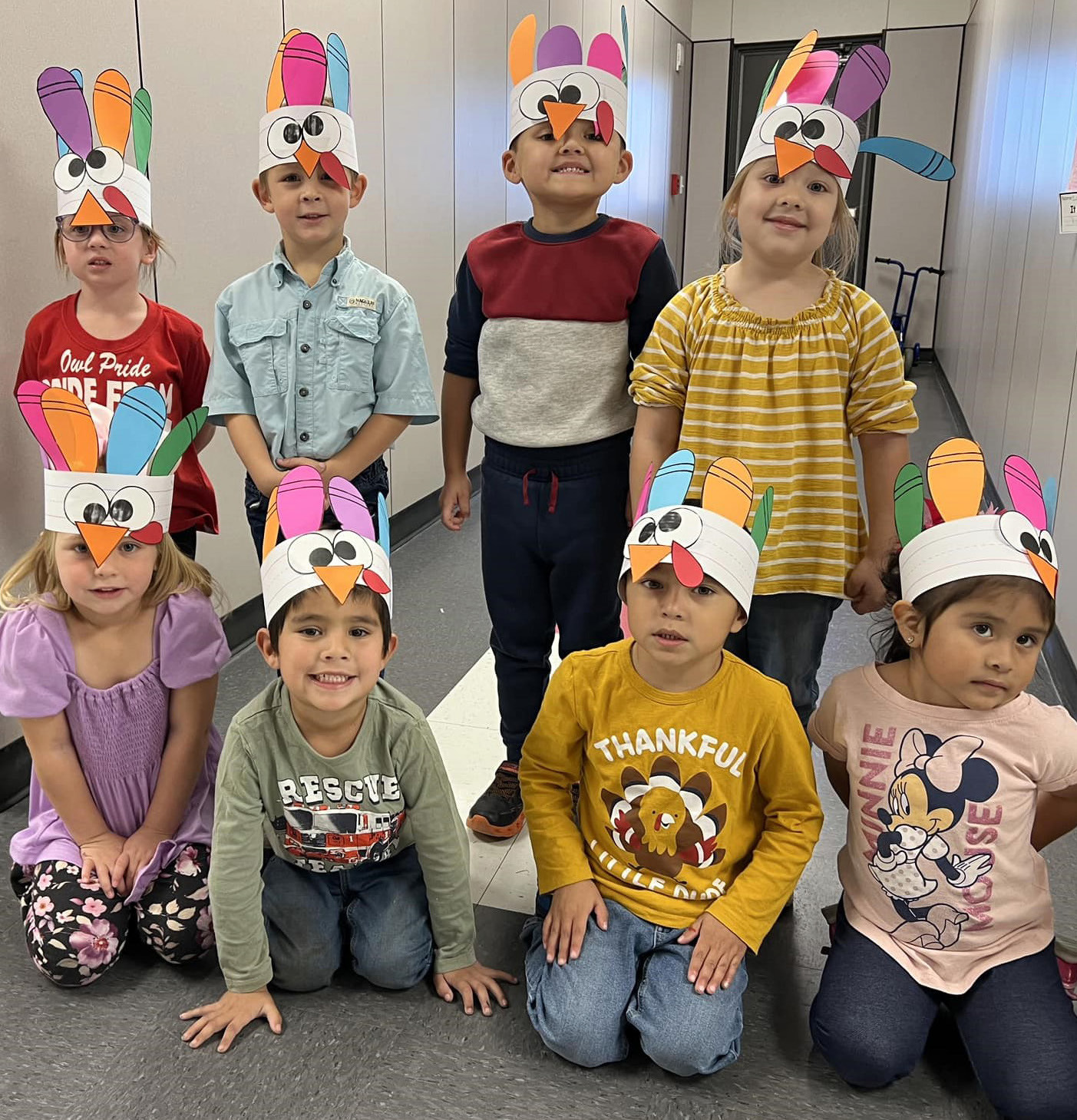 A gaggle of Silverton PreKindergarten turkeys were ready for theirThanksgiving lunch last week. | COURTESY PHOTO
