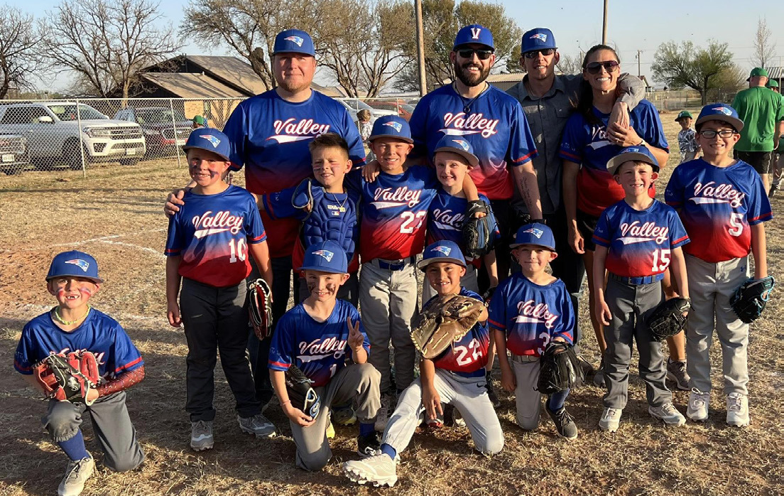 OPENER WIN As baseball teams across the country celebrated opening day last week, perhaps none celebrated more than the Valley coachpitch team winning their opener over Floydada, 13-2. | COURTESY PHOTO