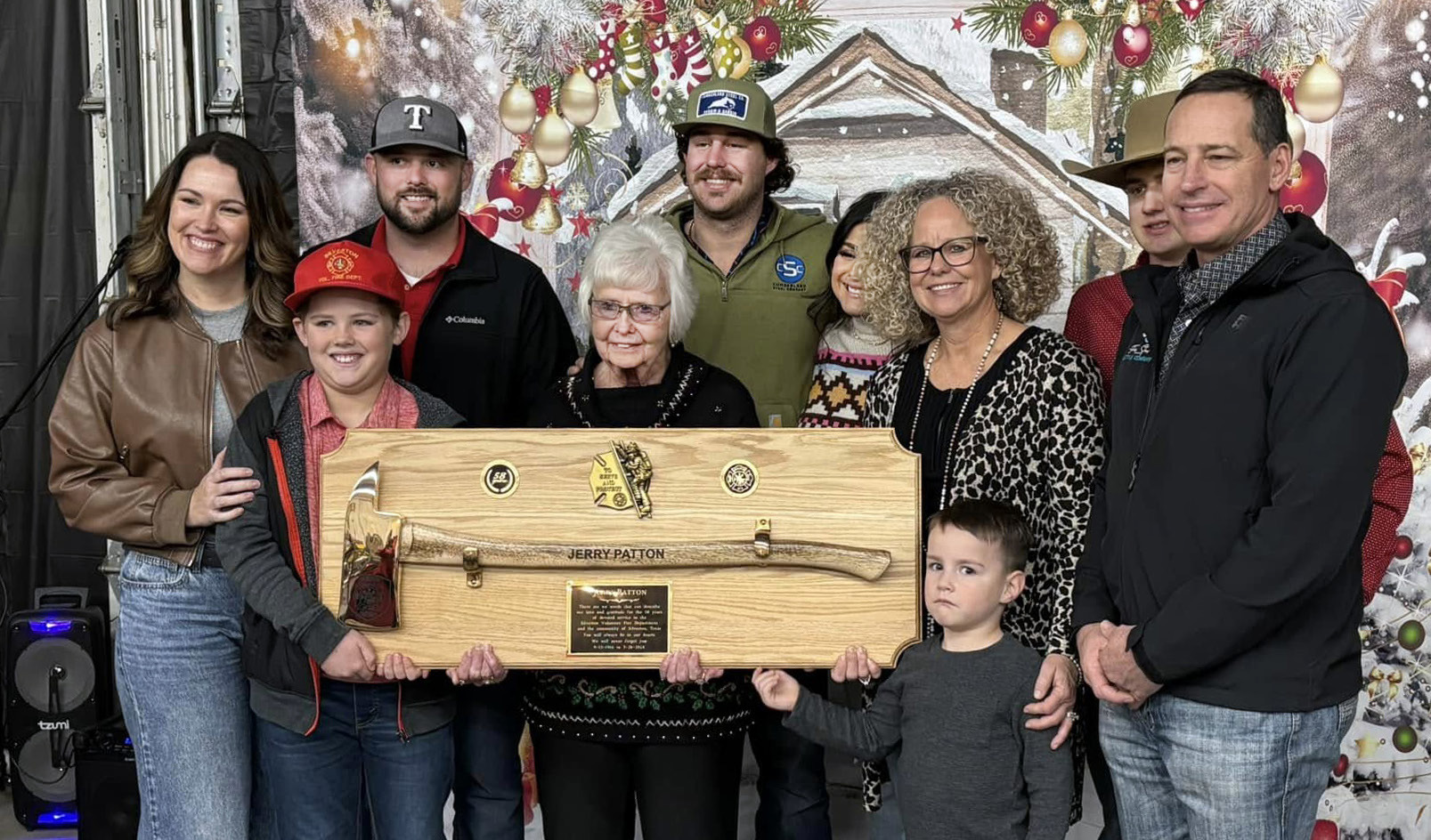 PATTON HONORED At the 2024