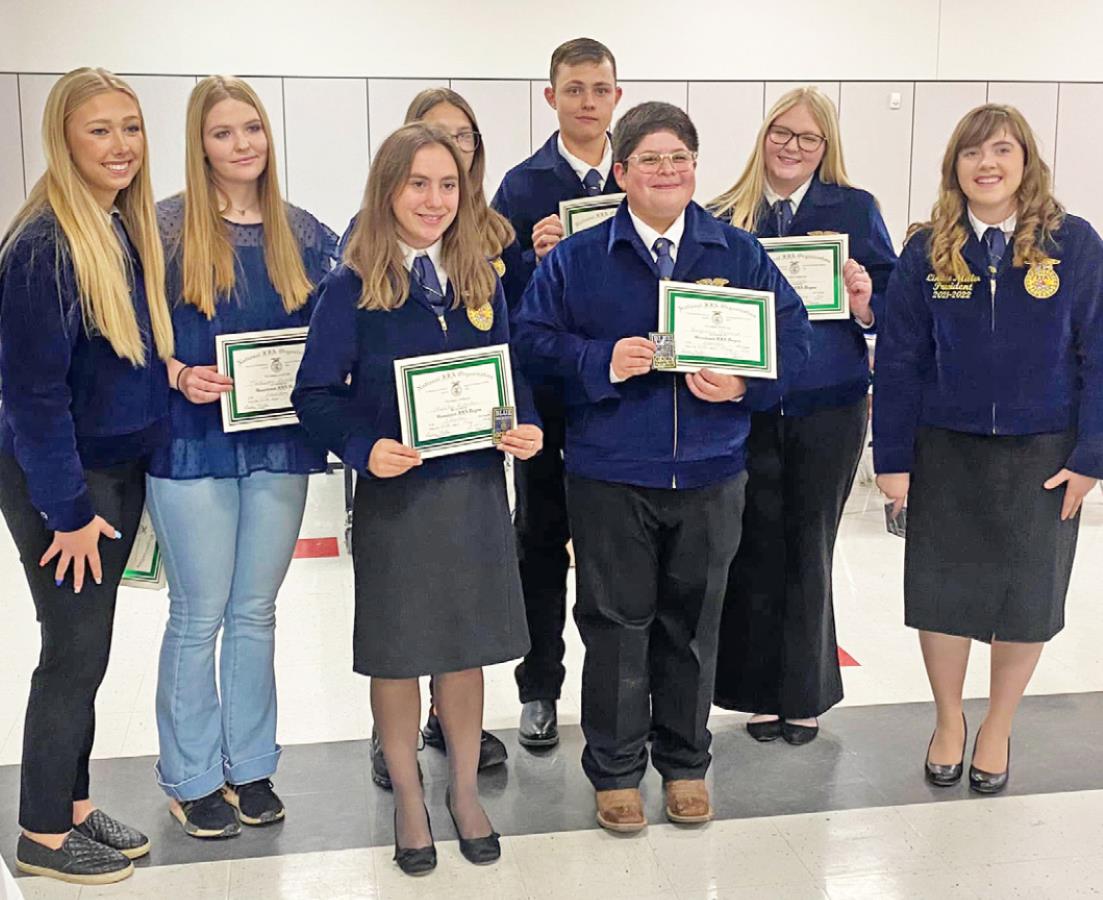 SILVERTON FFA HONORS