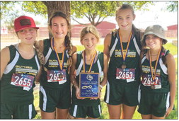 Guthrie HS girls finish 4th, JH girls 1st at Spur XC meet