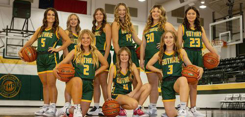GUTHRIE WINS The Guthrie Lady Jags defeated Crosbyton 38-35 last week. So far on the season, the Lady Jags are 3-2. | COURTESY PHOTO