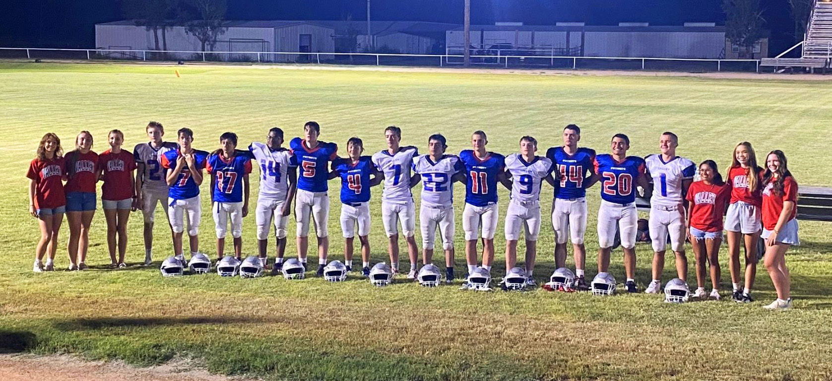 MIDNIGHT MADNESS Valley, like most of the schools across Caprock Country, kicked off their football season with Midnight Madness in the wee hours of Saturday morning. | COURTESY PHOTO