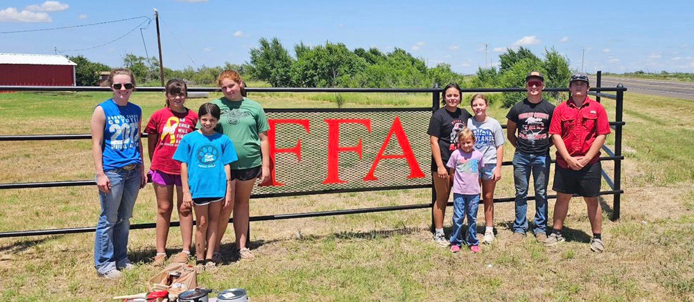 Motley County FFA begins AG farm makeover