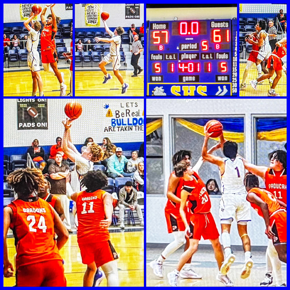 DRAGONS WIN The Paducah Dragons varsity boys basketball defeated Spur in overtime 61-57 on the road.The victory brings the Dragons district record to 7-2, and they are the district runners-up. Their only two losses came from #2-in-the-state Jayton. They are awaiting final seeding to know their playoff opponent/location. | CAPTURED BY CONRAD PHOTOS