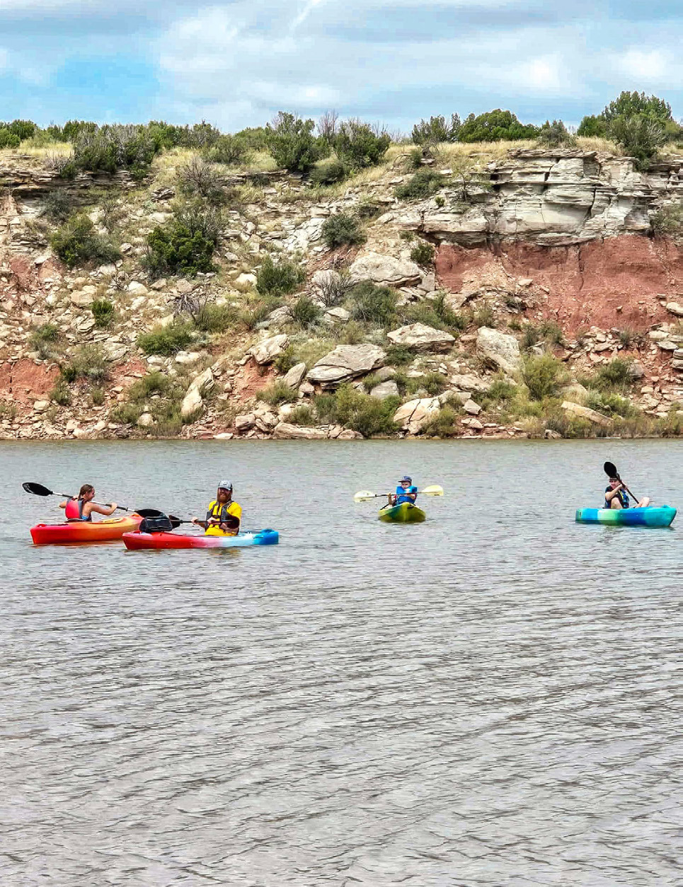 COOLANDCOLORFUL Whether you’re looking to test your speed on the water or just want to experience a splash-filled day of lake fun, paddlers are encouraged to get signed up today for Lake Mackenzie’s Sept. 5 race. | COURTESY PHOTO