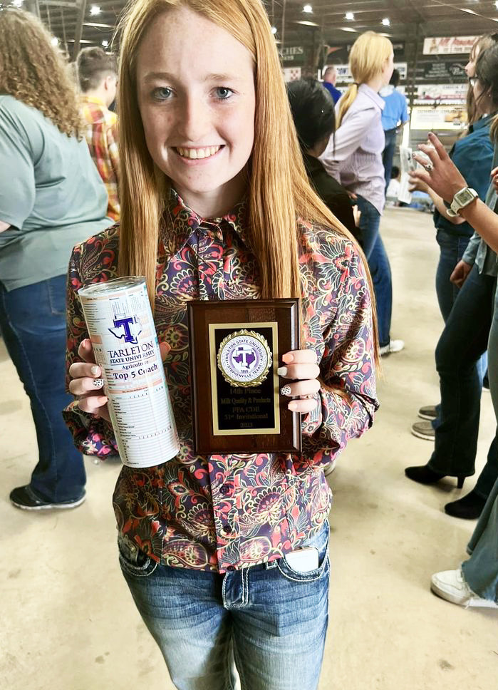 MILK JUDGING HONORS