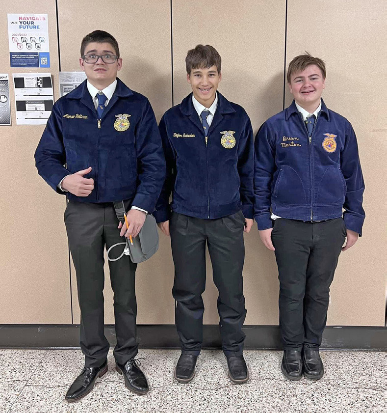SILVERTON FFA HONORS