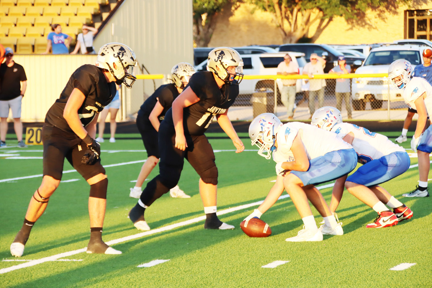 Last week Valley took a tough loss from the top team in Division I, and this week they were stopped by the top-ranked football squad in Division II. Jayton (3-0) handed the same kind of loss to the Patriots (0-3), notching a 61-0 win. | COURTESY PHOTO