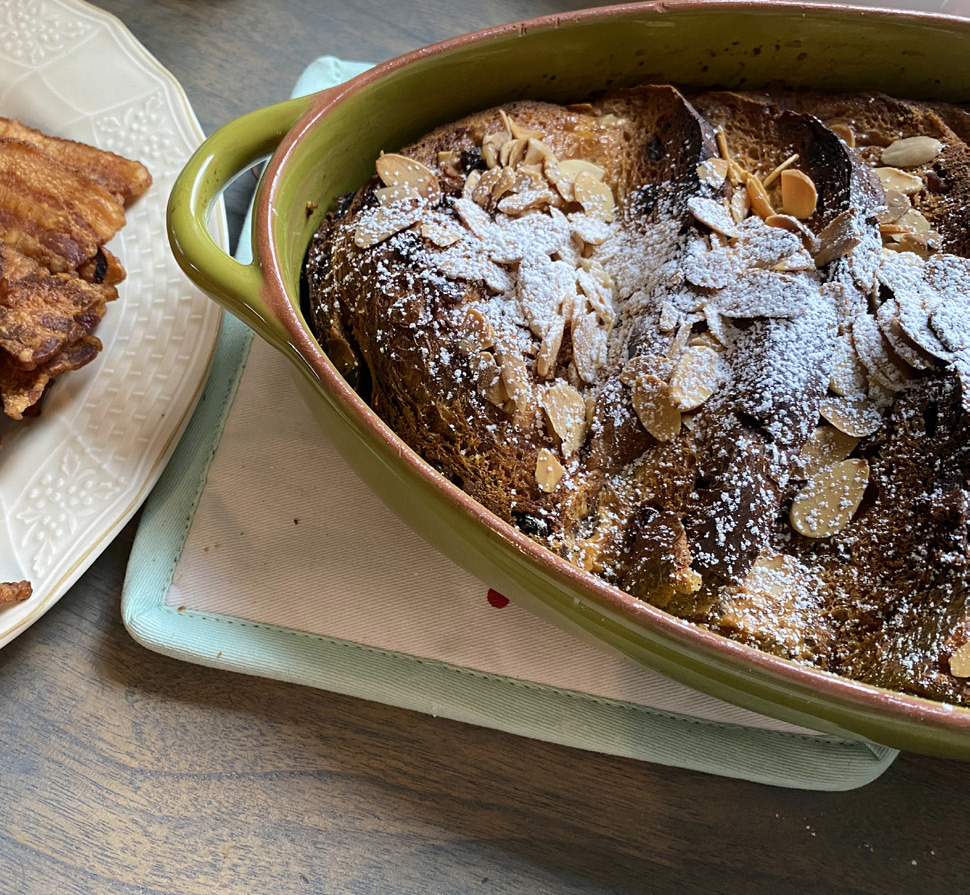 PANETTONE PIZZAZZ This fruity bread takes French toast to a new level, making it feel like a holiday treat, even for a typical breakfast or brunch. | Angelina LaRue photo.