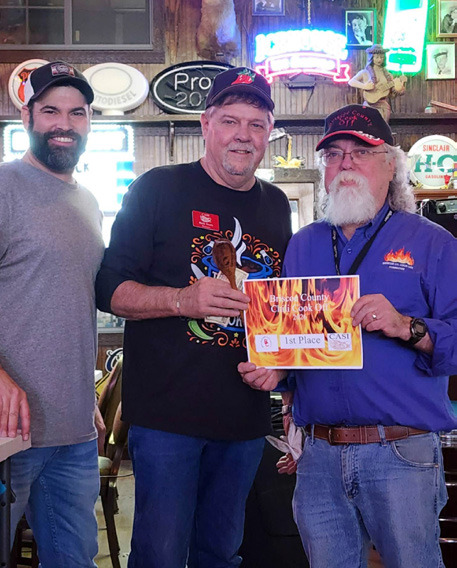 WINNERS ANNOUNCED FOR BRISCOE COUNTY CHILI COOK-OFF
