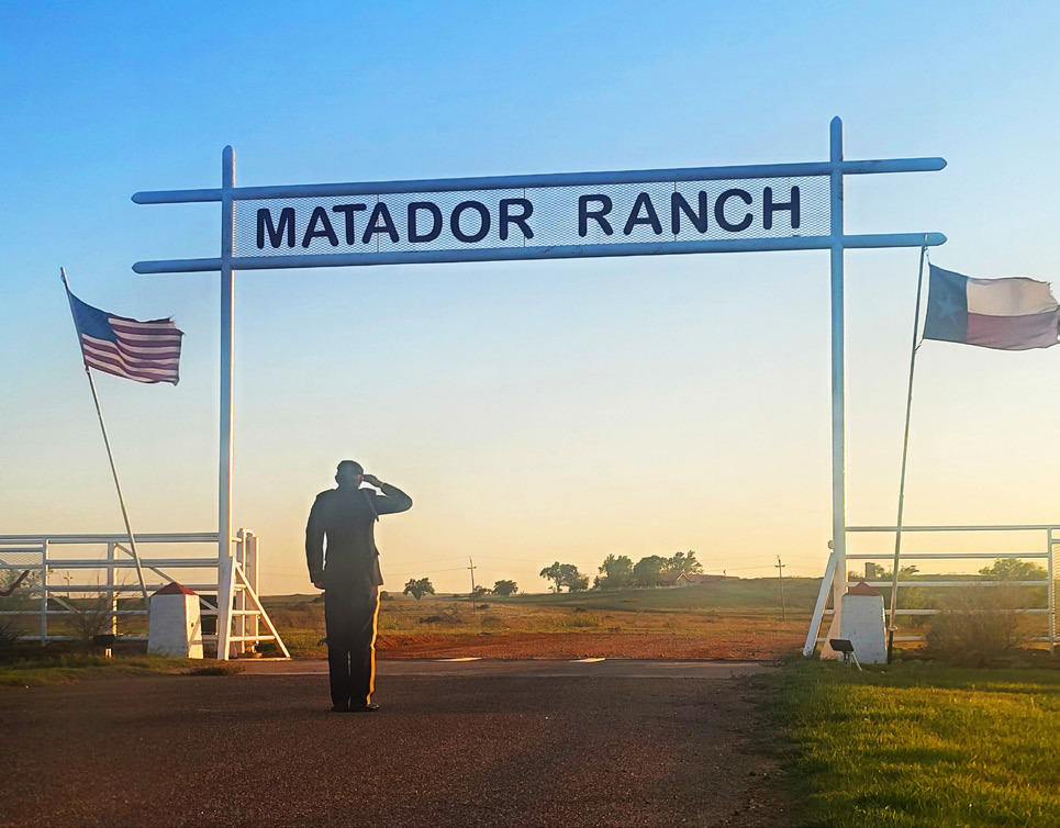 Caprock Country communities remembered and recognized the contributions and sacrifices of U.S. military veterans this week in a variety of commemorations around the region. | COURTESY PHOTO FROM MATADOR RANCH