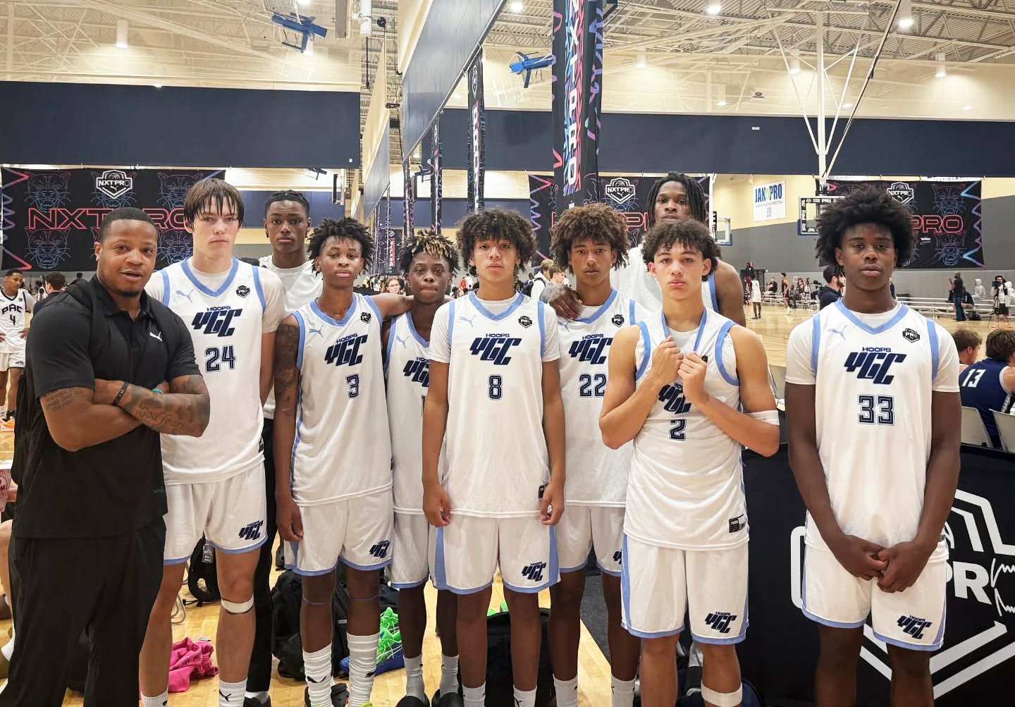 1,285 miles East of older brother Kanyon, Corbin (second from left) also spent the weekend playing with his summer team at the Pro16 Finals in Richmond, Virginia, where they went undefeated to win their pool 4-0. | COURTESY PHOTO
