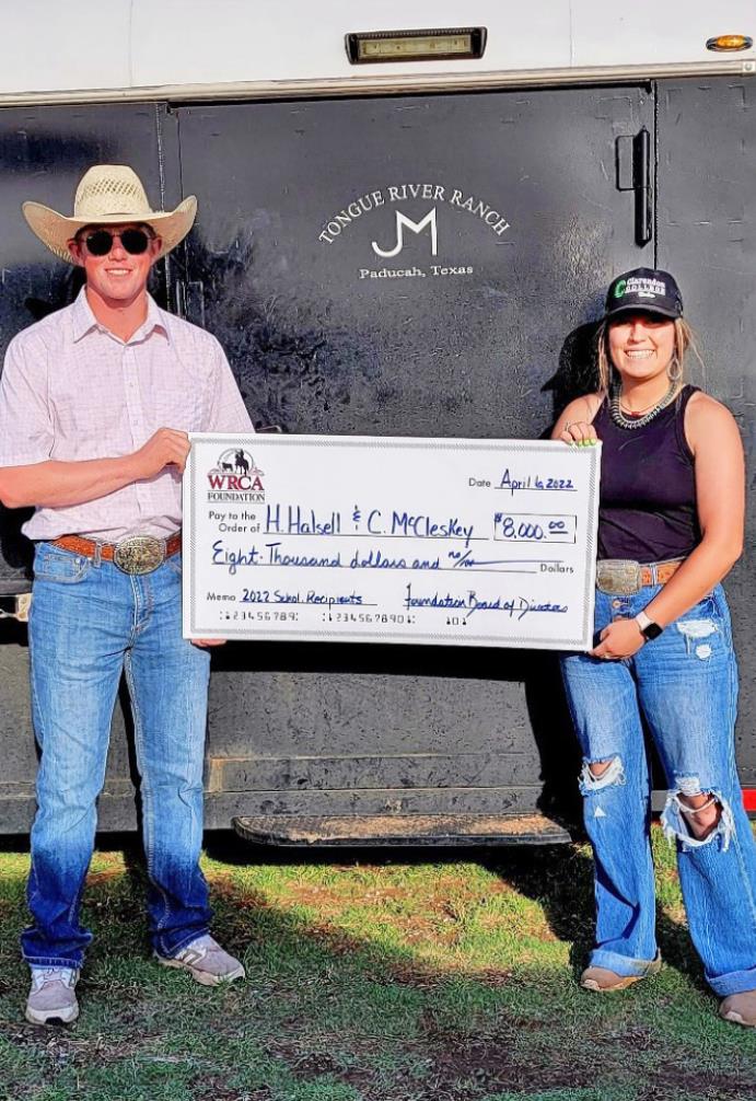 WRCA SCHOLARSHIPS