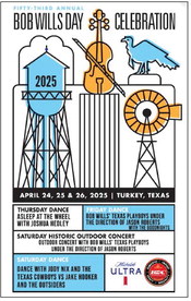 Bob Wills Day lineup and schedule 2025