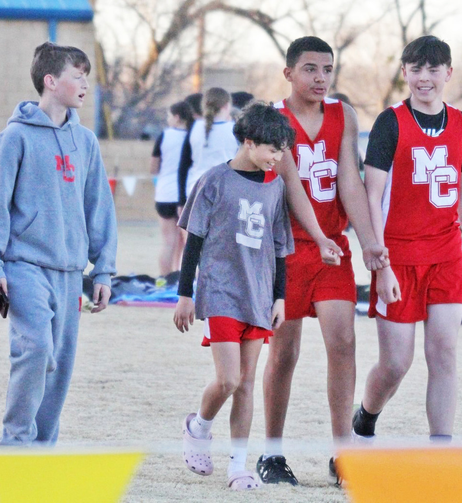The Motley County Junior High boys track team finished in 2nd place last week at the Spur Junior High track meet. | SUNNI CATES PHOTO