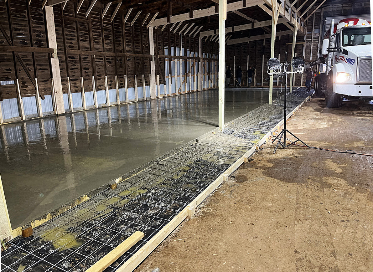 PLAINS LUMBER REMODEL Construction is underway to remodel nearly 2,000 square feet of the Plains Lumber building in downtown Paducah to make room for stack lumber inside the building. | COURTESY PHOTO