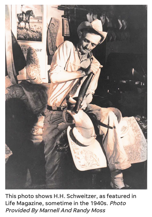 The legacy of West Texas saddle maker H. H. Schweitzer