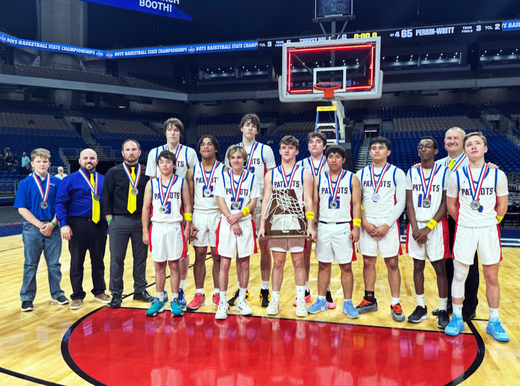 VALLEY STATE RUNNERS-UP after falling to the Perrin-Whitt Pirates 46-65 in the Championship game in San Antonio on Thursday, March 6. | KODIE FAIRCHILD