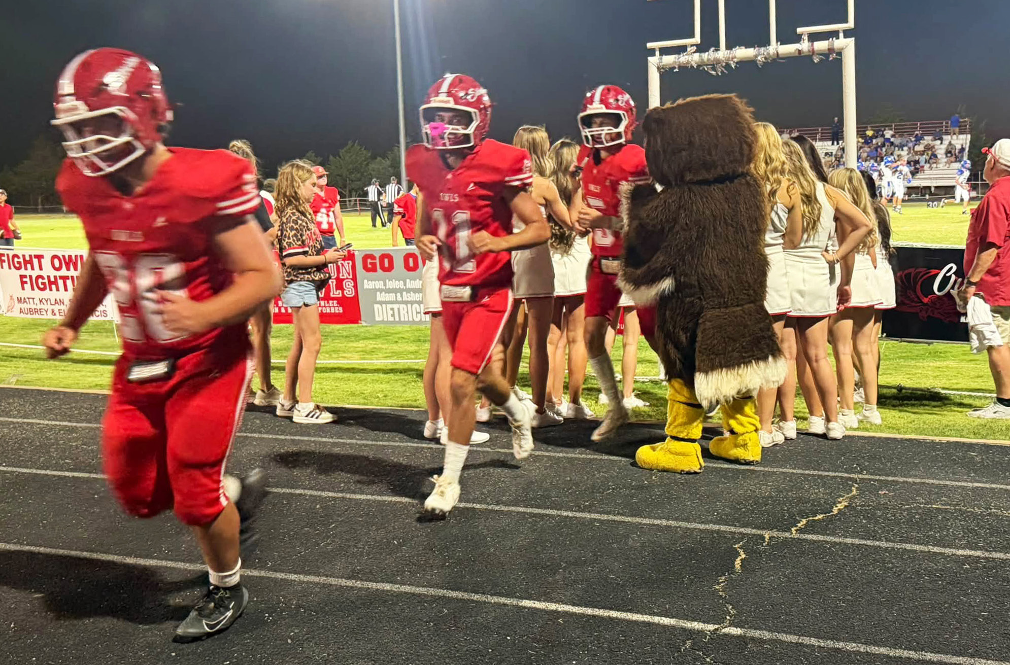 OWLS LOSS The Silverton Owls varsity football team fell to the number-9-in-state Nazareth Swifts 47-0 at home on Friday, Sept. 11. Their season record is 2-1. | COURTESY PHOTO