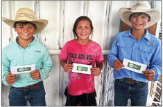 CALF SCRAMBLE WINNERS Last weekend was the 131st Annual Silverton Celebration Rodeo and Reunion. Shown are the Calf Scramble Winners. | COURTESY PHOTO
