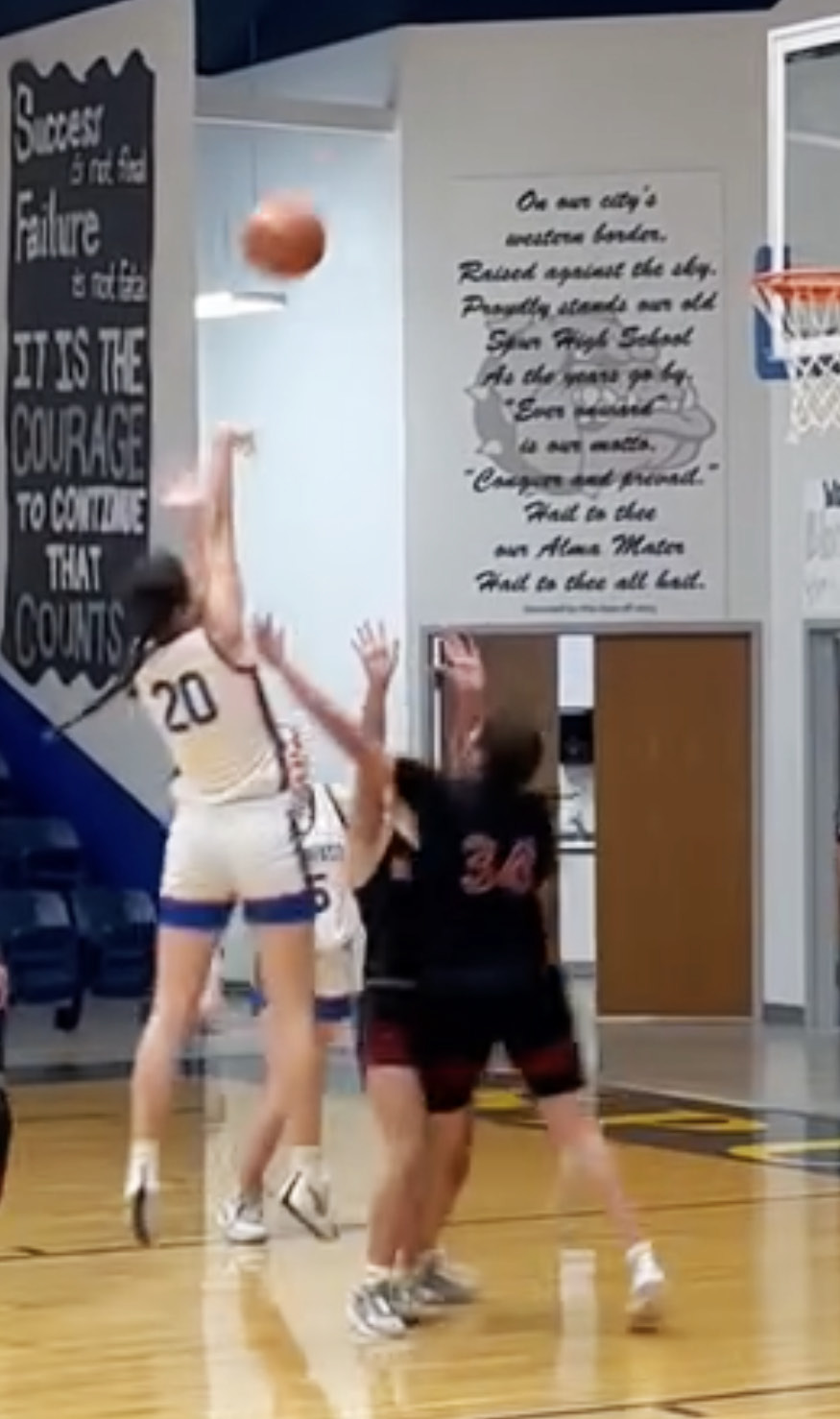 TOURNEYWIN TheValley girls basketball team went 4-0 last week at the Spur tournament, with 4 wins for 4 games. The Lady Patriots defeated Slaton, Lamesa, Lubbock Roosevelt and Spur. Shown isTrinity Schlueter. | COURTESY PHOTO