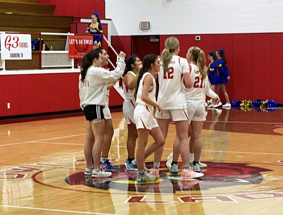 LADY OWLS TAKE 2 last week over Plainview Christian. | COURTEST PHOTO