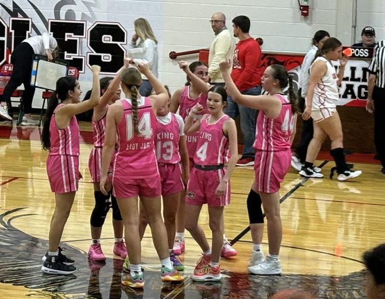Guthrie’s Lady Jaguars basketball squad defeated the Chillicothe Lady Eagles last week 87-16. | COURTESY PHOTO