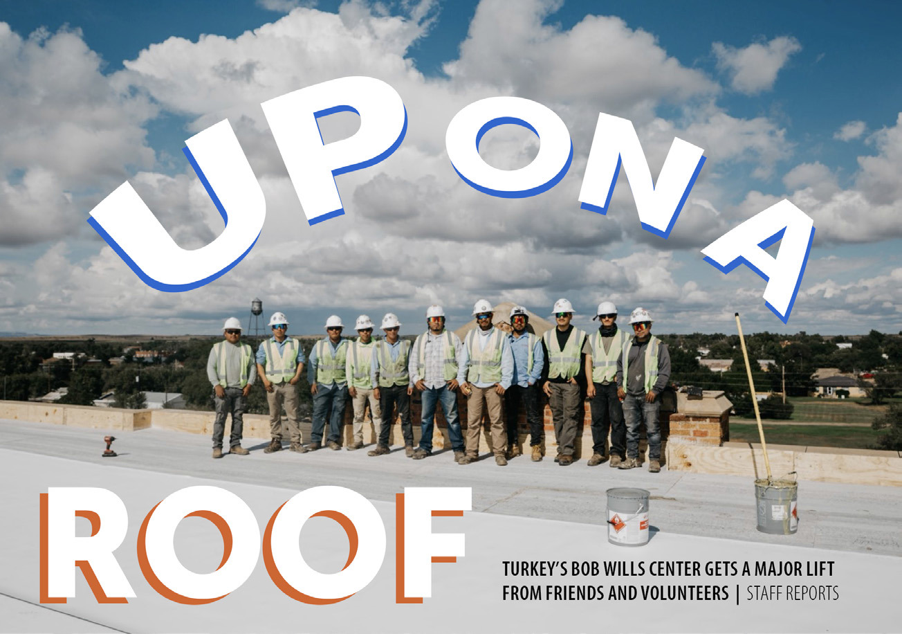 NEW The Bob Wills Center now has a new roof on the nearly-century old building that houses their operations. | COURTESY PHOTO