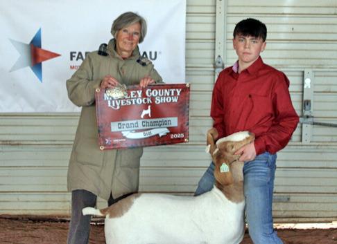 GRAND CHAMPION GOAT BLAIZE BAXTER