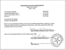 Briscoe Commission approves purchases for SO from SB-22 funds in April meeting