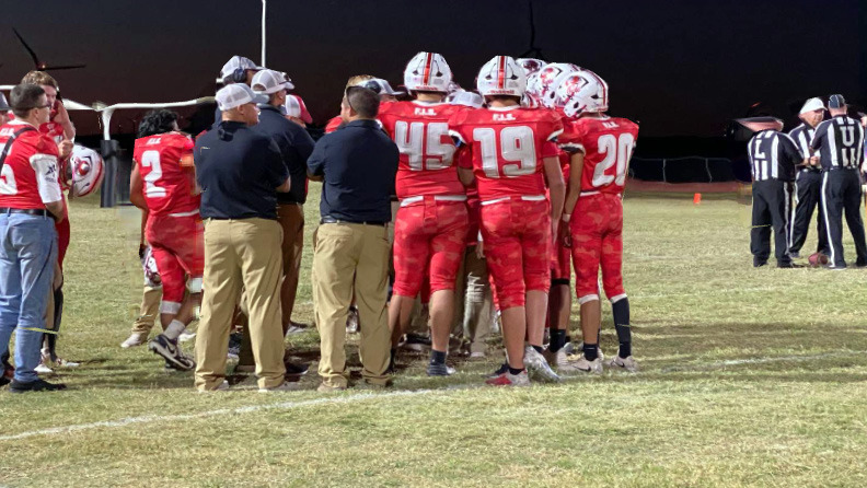 OWLSSOAR Undefeated in district, the Silverton Owls beat the Darrouzett LonghornsThursday night, 55–0, on the road. | COURTESY PHOTOS.