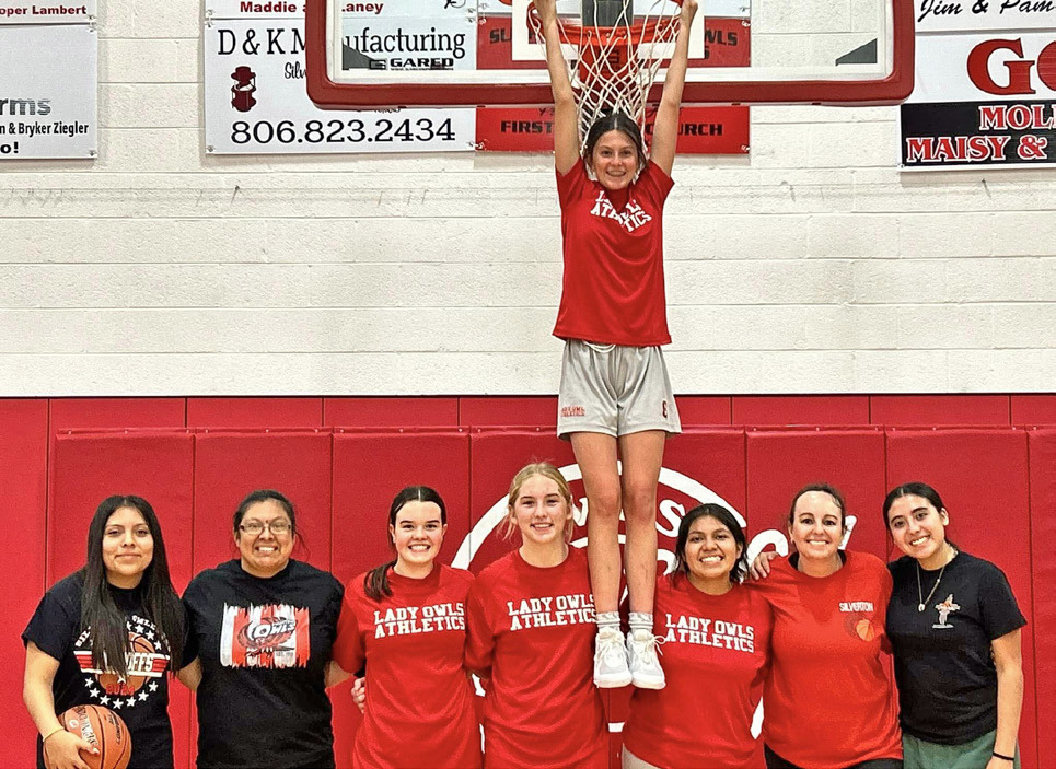 Silverton Lady Owls basketball will soon be underway, as Maddie Francis and the team gear up for a new season. Preseason polls have pegged the Lady Owls at #15 in the state. | COURTESY PHOTO