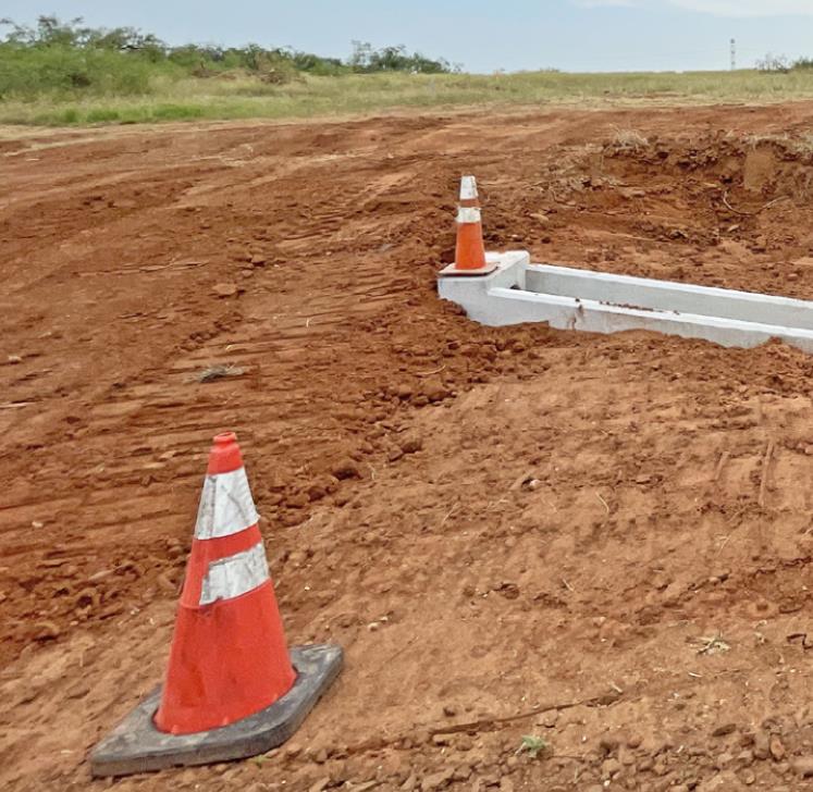 BARBARA BRANNON | CAPROCK COURIER POWERING UP Ground was broken last week for a 200 MW data processing facilitiy in northwestern Dickens County, east of the Cottonwood Substation off FM 193. | THE TEXAS SPUR