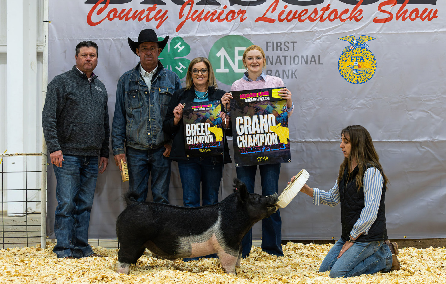 MARKET SWINE GRAND CHAMPION ALLIE PIGG