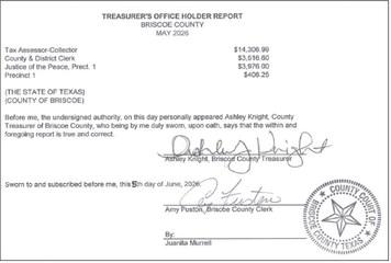 Briscoe County Commission writeup