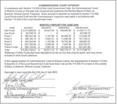 Briscoe commissioners approve Sheriff’s office purchases
