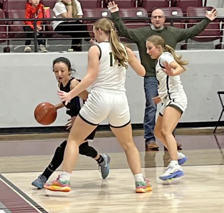Guthrie Lady Jags step up for bi-district